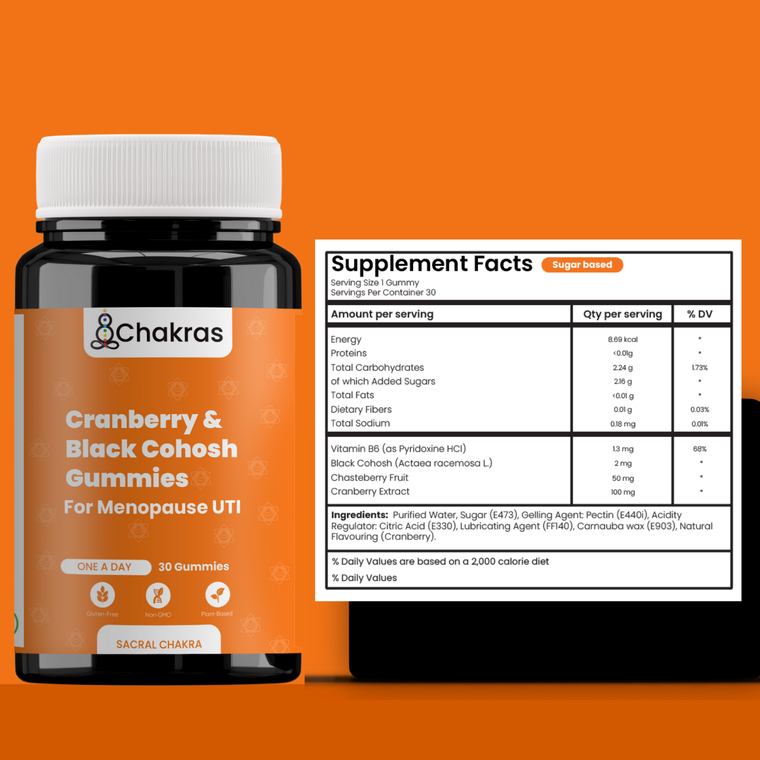 Sacral Chakra - Menopause Balance & UTI Support Gummy
