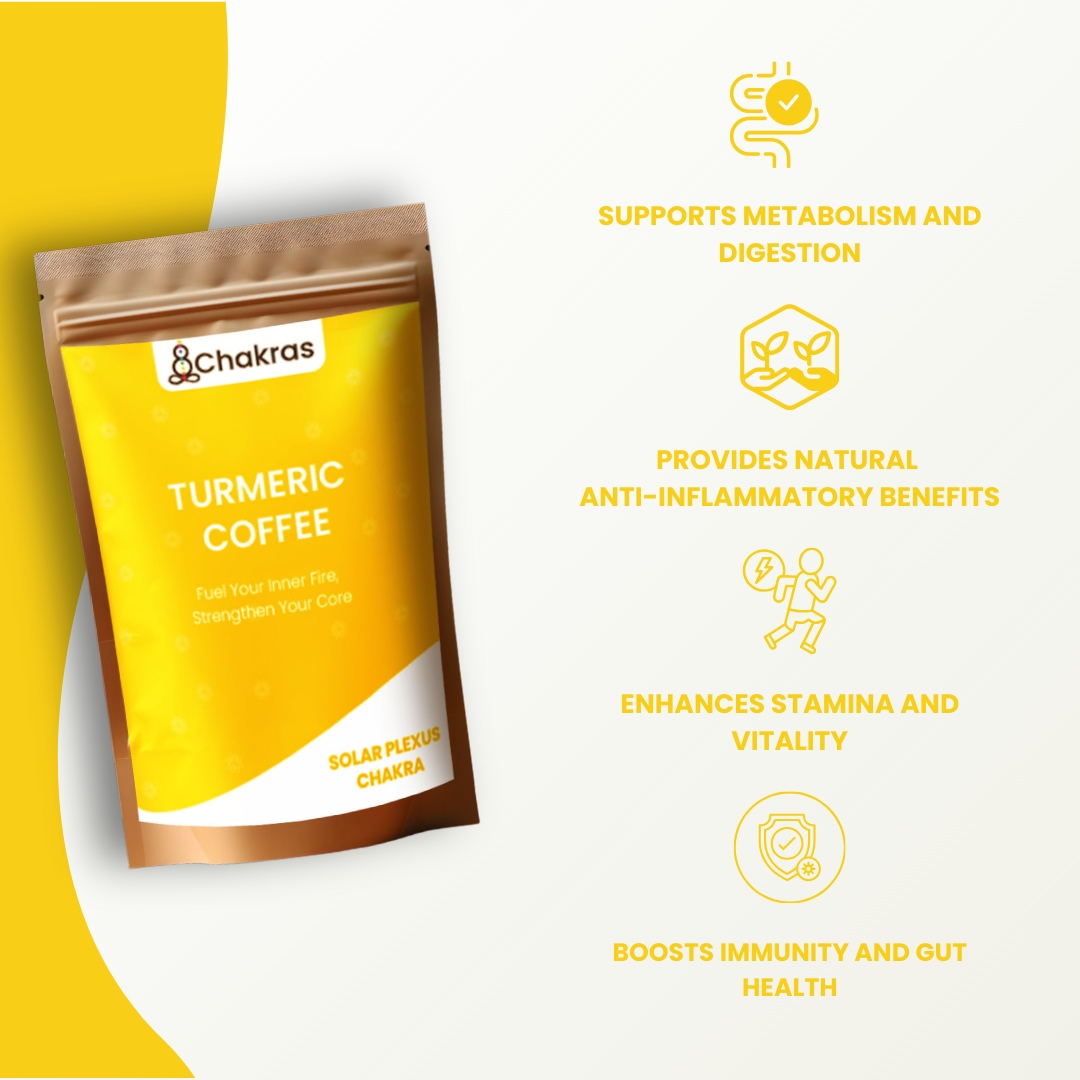 Solar Plexus Chakra - Turmeric Coffee (2oz each)