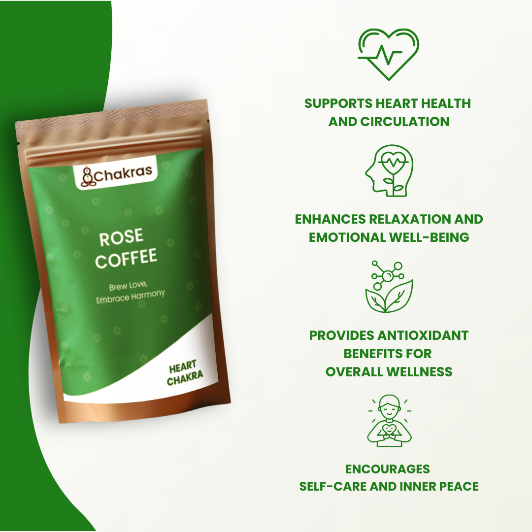 Heart Chakra - Rose Coffee (2oz each)