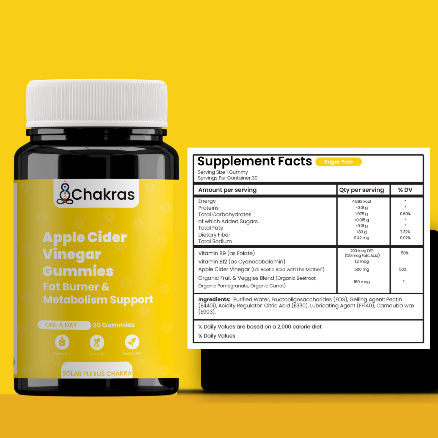 Solar Plexus Chakra - Metabolism & Fat Burner Gummy