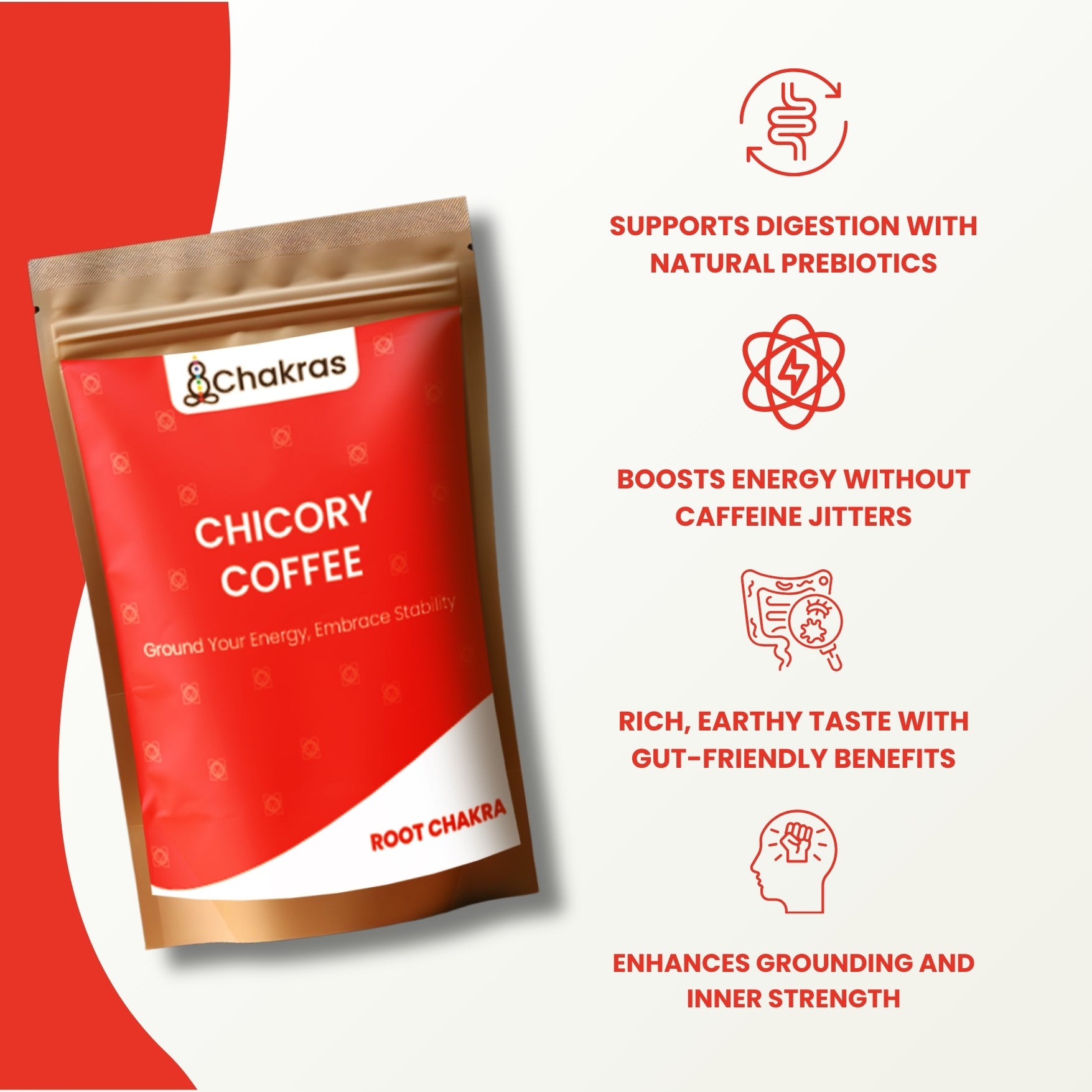 Root Chakra - Chicory Coffee (2oz each)