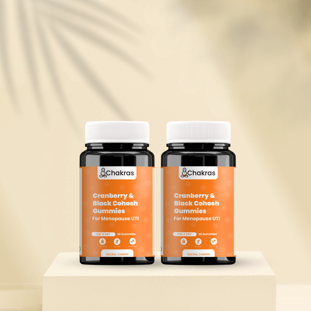 Sacral Chakra - Menopause Balance & UTI Support Gummy (Pack of 2)