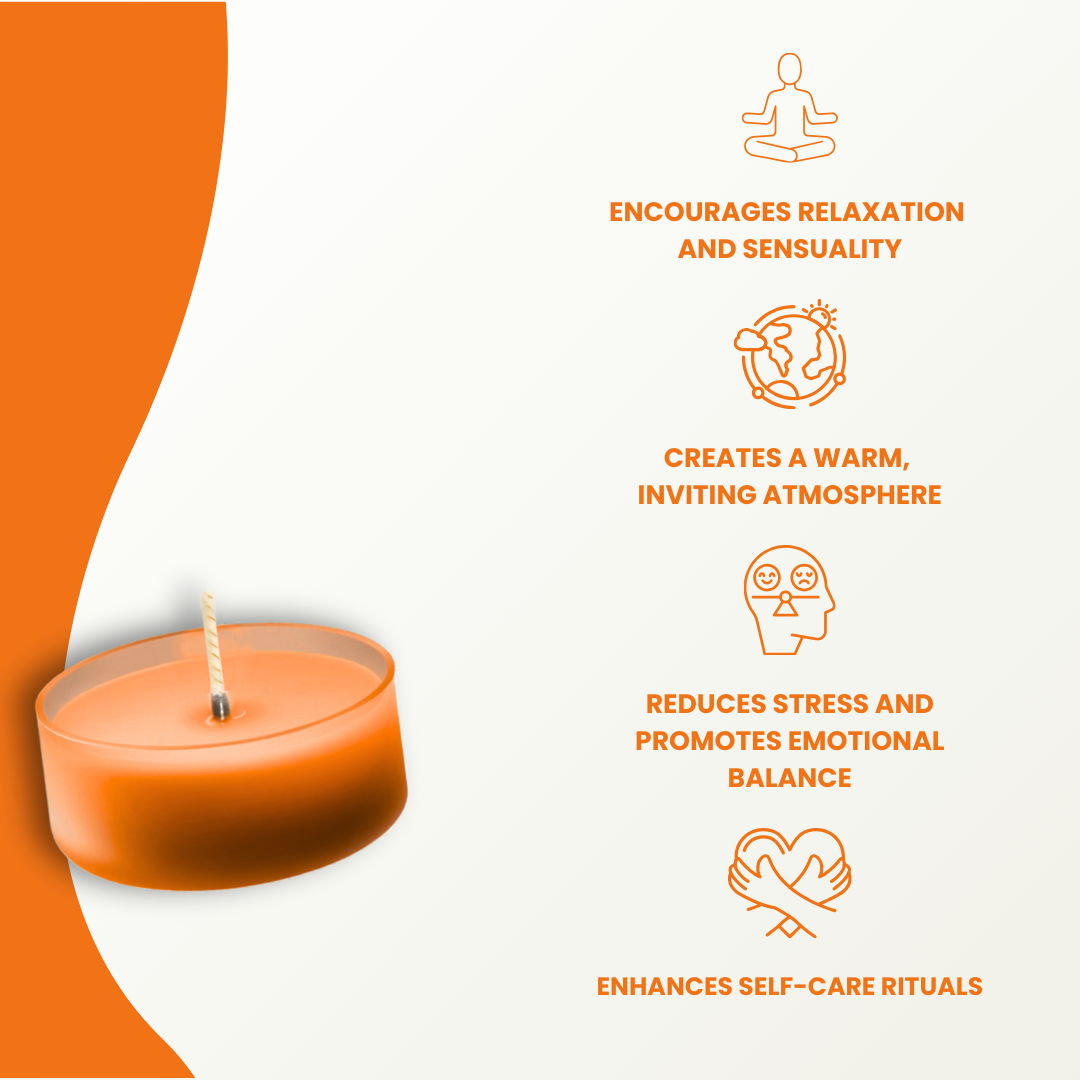 Sacral Chakra -  Vanilla & Mango Candle