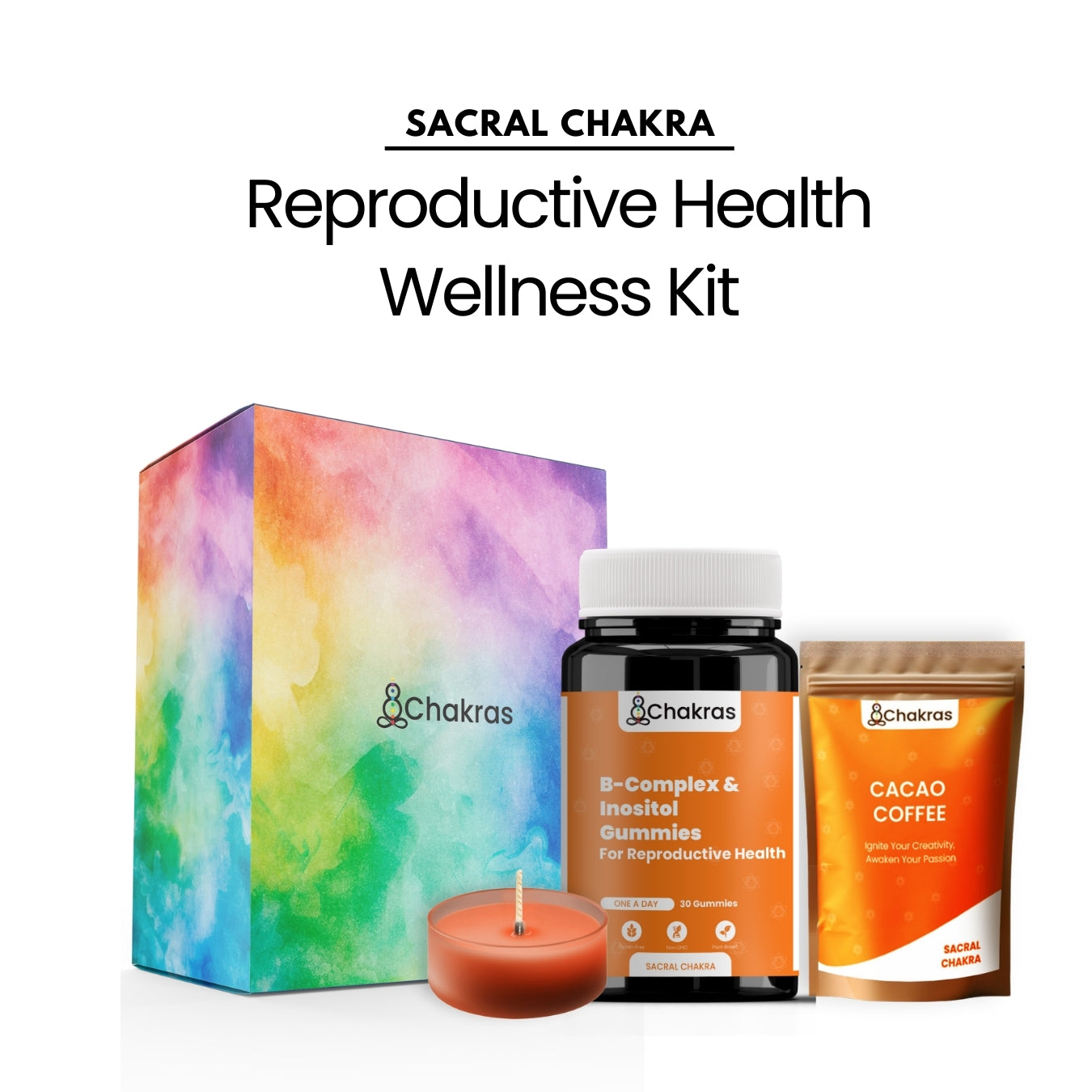 Sacral Chakra Reproductive Health Wellness Kit