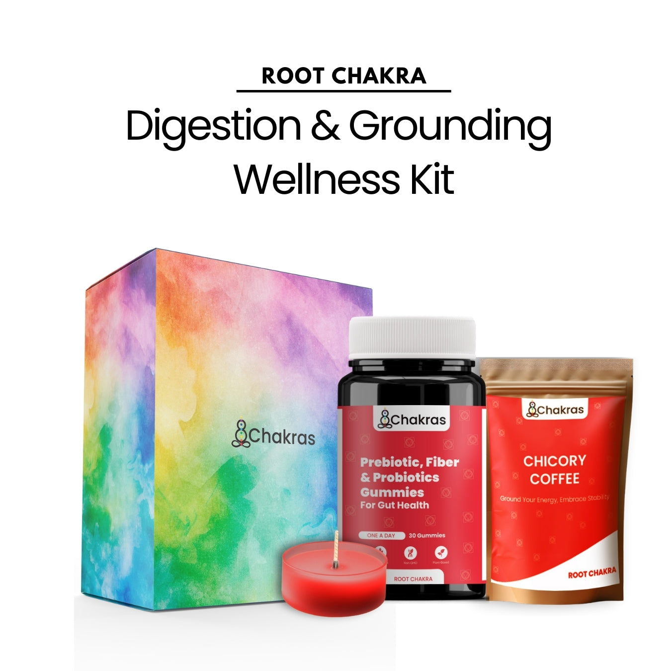 Root Chakra Digestion & Stability Wellness Kit