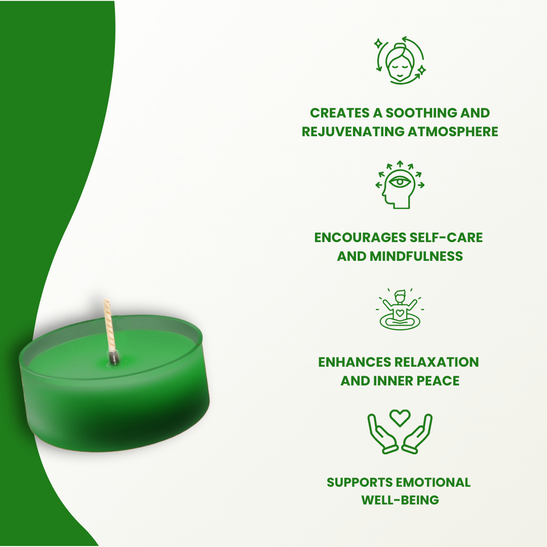 Heart Chakra - Jasmine & Eucalyptus Candle