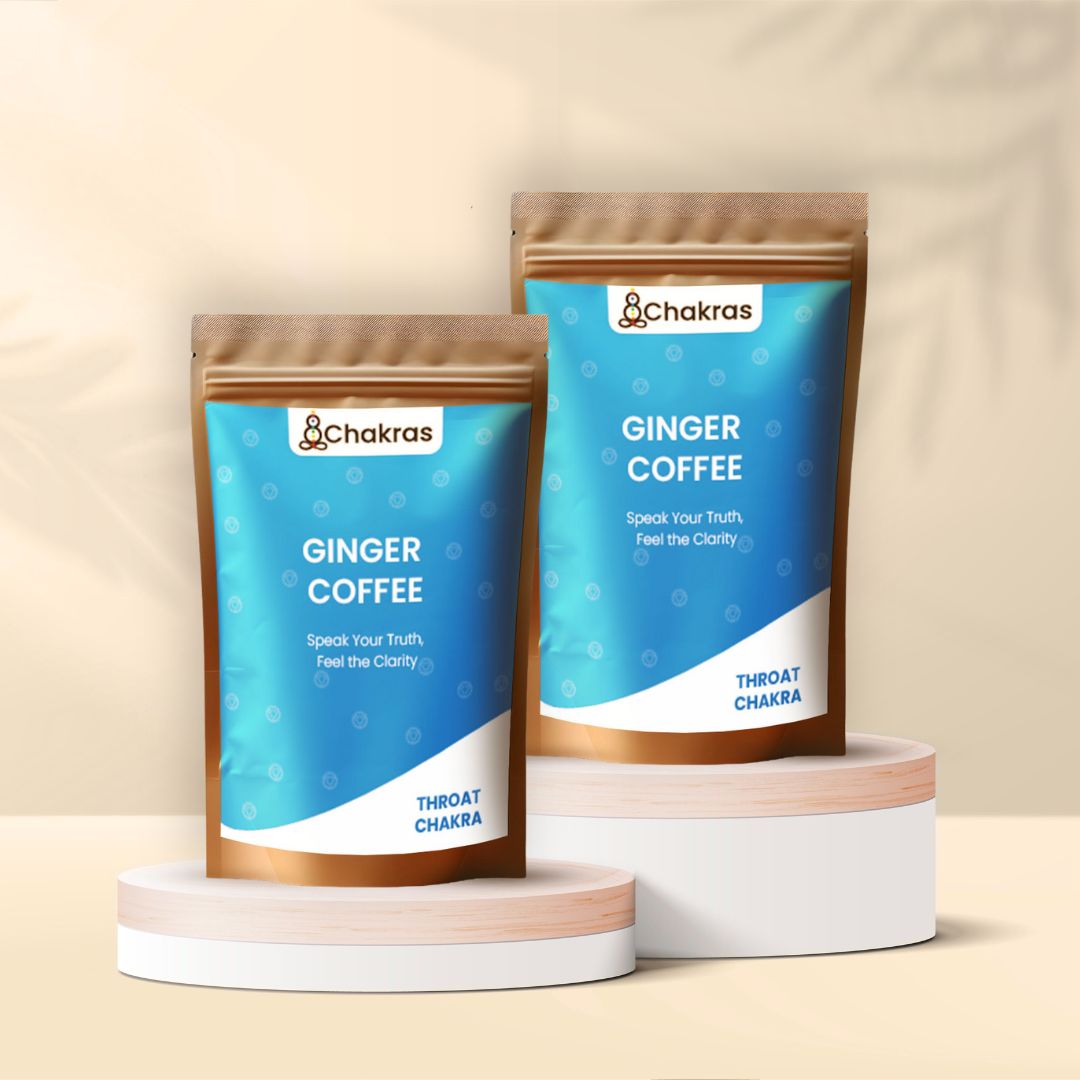 Throat Chakra - Ginger Coffee (2oz each)