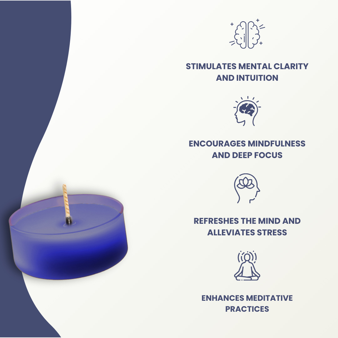 Third Eye Chakra - Rosemary & Lemon Candle