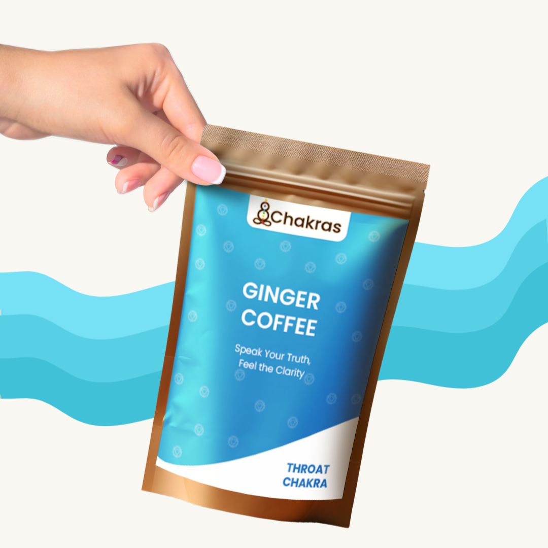 Throat Chakra - Ginger Coffee (2oz each)
