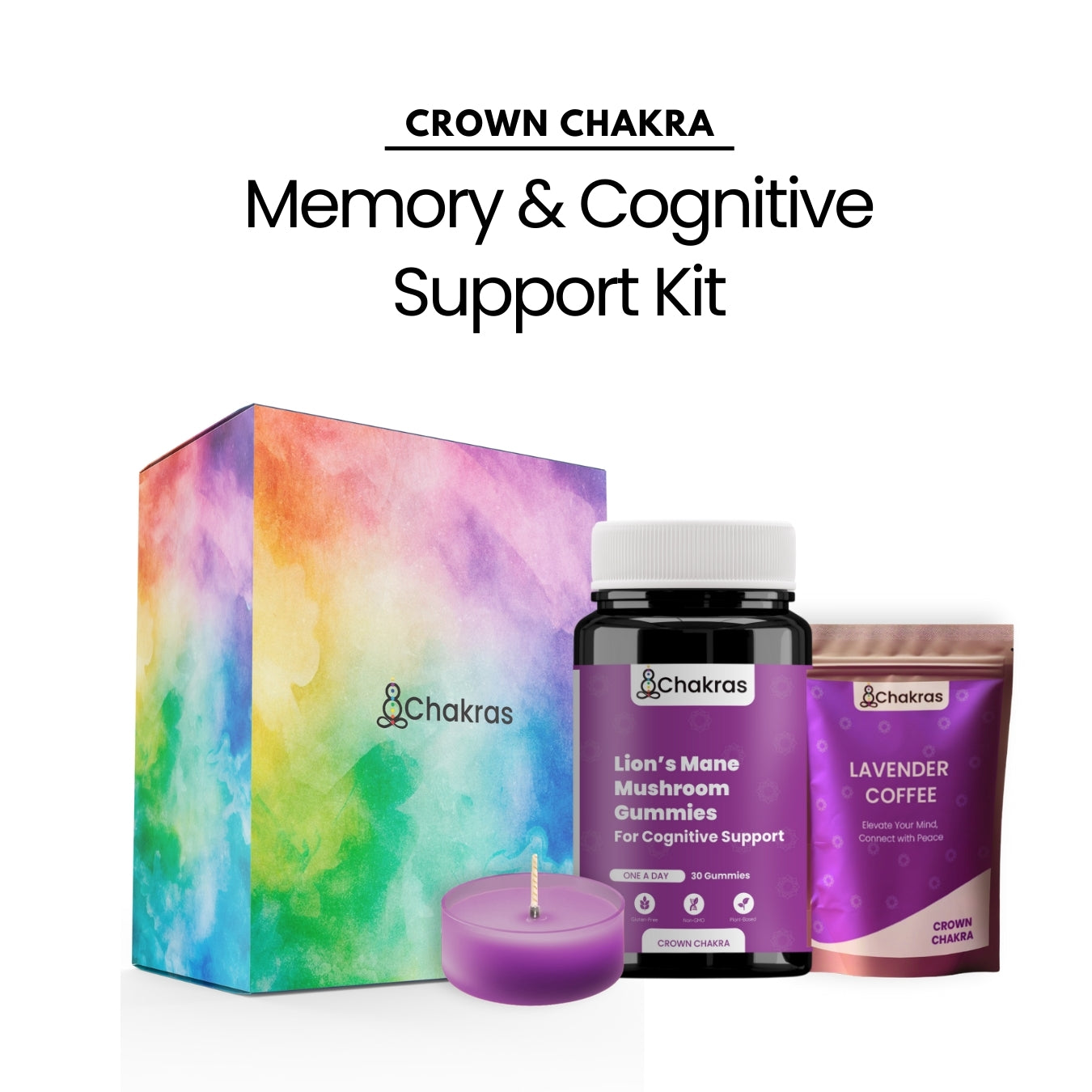Crown Chakra Memory & Cognitive Support Kit