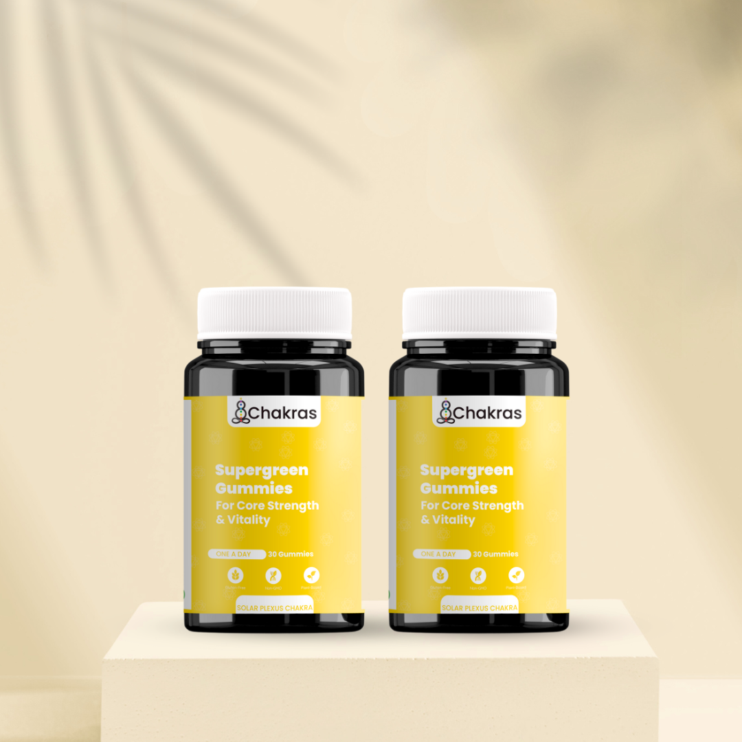 Solar Plexus Chakra - Core Strength & Vitality Gummy (Pack of 2)